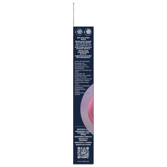 Oral-B 80782587 iO Series Gentle Care Testine di Ricambio per Spazzolino Elettrico 3 pz colore Nero
