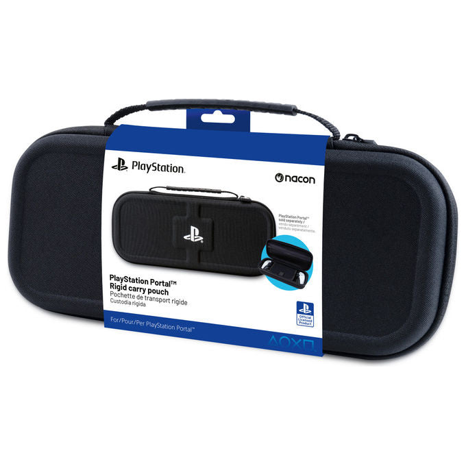 Nacon PSOFPORTPOUCH Borsa Rigida Ufficiale per PlayStation Portal Custodia Trasporto colore Nero