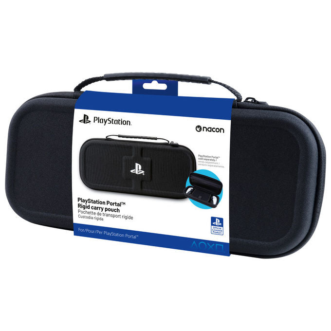 Nacon PSOFPORTPOUCH Borsa Rigida Ufficiale per PlayStation Portal Custodia Trasporto colore Nero
