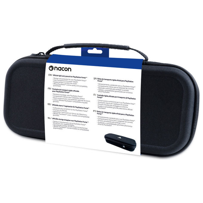 Nacon PSOFPORTPOUCH Borsa Rigida Ufficiale per PlayStation Portal Custodia Trasporto colore Nero