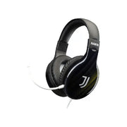 Qubick CGP50011 Juventus Dots Cuffie Gaming 40mm Microfono Flessibile Jack 3,5mm Multipiattaforma colore Nero e Giallo
