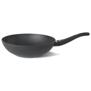 TVS TVS034 Virtus Induction Wok 28 cm Antiaderente R3SiSTEK Alluminio Compatibile Induzione colore Nero