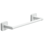 Gedy TO21 Tonga Portasalviette da Parete 30 cm Acciaio Inox Fissaggio a Viti o Adesivo colore Bianco Matt
