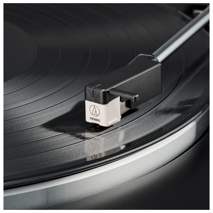 Audio-Technica ATN3600LC Puntina di Ricambio per Giradischi Stilo Conico 0,6 mil compatibile AT-LP60X AT-LP60 colore Bianco