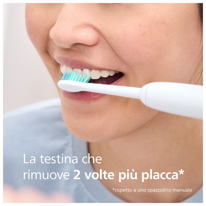 Philips HX6012-87 Sonicare C1 ProResults Testine di Ricambio Spazzolino Elettrico Sonico 2 pz colore Bianco