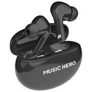 SBS MHTWSBEATBTNORK X-BEAT Auricolari True Wireless Stereo In-ear Bluetooth 5.3 con Microfono Custodia Ricarica 200mAh autonomia 3h colore Nero