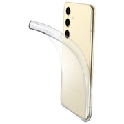 Cellularline FINECGALS25T Fine Cover Custodia Ultra Sottile per Samsung Galaxy S25 antiurto colore Trasparente