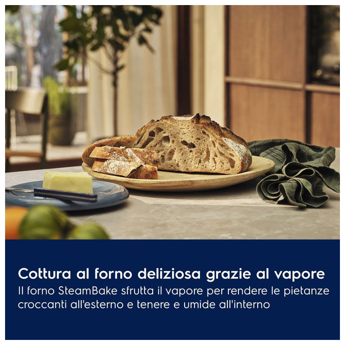 Electrolux EOD3S44TX2 Serie 500 Forno da incasso Elettrico 72 L Classe A+ SteamBake AquaClean (59x59x57 cm) colore Acciaio Inox