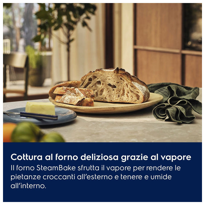 Electrolux EOD3S44TX2 Serie 500 Forno da incasso Elettrico 72 L Classe A+ SteamBake AquaClean (59x59x57 cm) colore Acciaio Inox