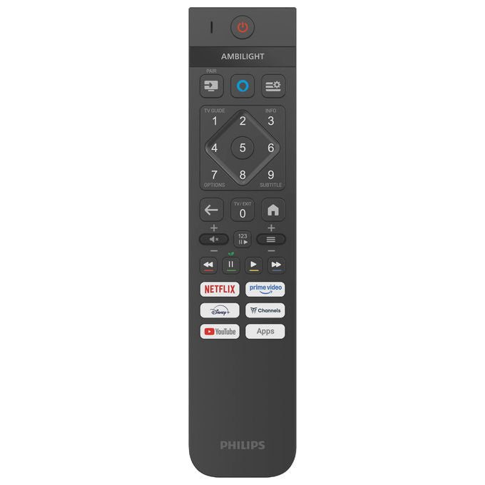 Philips 55PUS9010-12 Smart TV QLED 55'' 4K Ultra HD Ambilight Titan OS Dolby Atmos Wi-Fi colore Bronzo Rosso