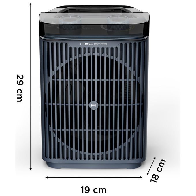 Rowenta SO6551 Intense Comfort Aqua Termoventilatore 2400 W IP21 3 modalita' copertura 40 m² colore Nero