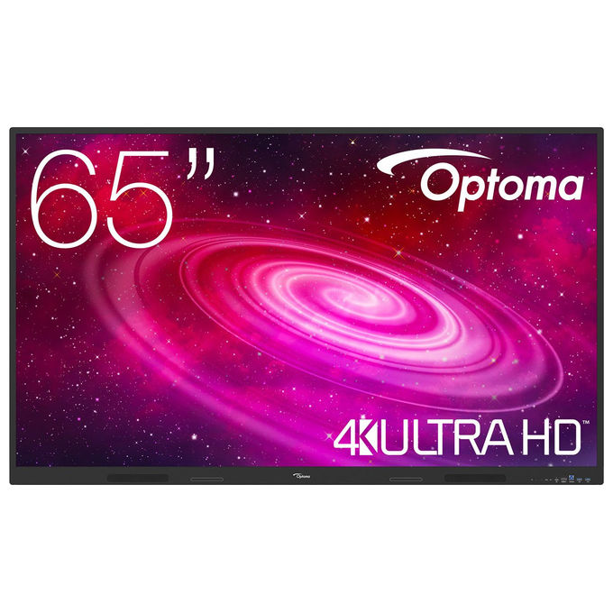 Optoma 1651RK Creative Touch Serie 1 Lavagna Interattiva 65'' 4K Ultra HD Multitouch 40 punti Android 14 colore Nero