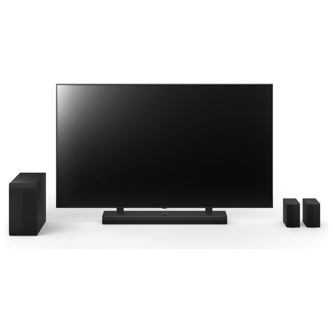 LG S70TR Soundbar 5.1.1 canali 500W Dolby Atmos DTS:X Subwoofer Wireless Casse Posteriori Incluse colore Nero