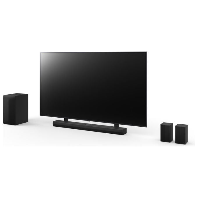 LG S70TR Soundbar 5.1.1 canali 500W Dolby Atmos DTS:X Subwoofer Wireless Casse Posteriori Incluse colore Nero