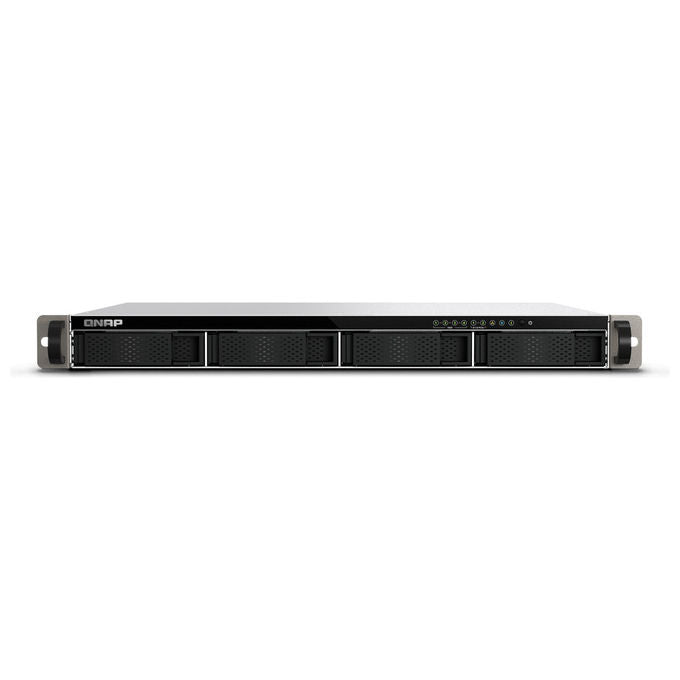 Qnap TS-H665U-8G NAS Rackmount 1U 6 Bay Intel 4-core 8 GB DDR5 2x2.5GbE senza disco
