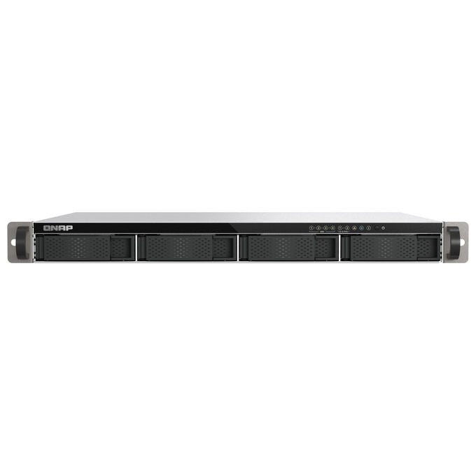 Qnap TS-H665U-RP-8G Sistema NAS Rack 1U 4+2 Bay 8 GB DDR5 RAID Hot-Swap QTS colore Nero