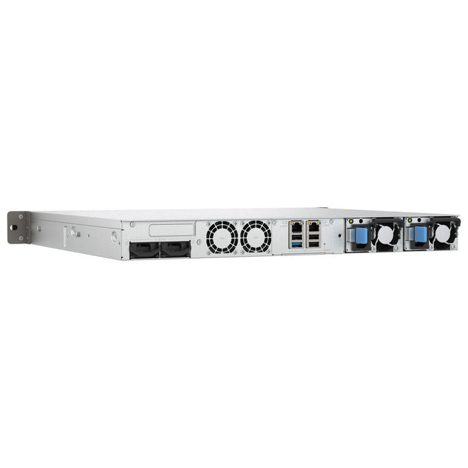 Qnap TS-H665U-RP-8G Sistema NAS Rack 1U 4+2 Bay 8 GB DDR5 RAID Hot-Swap QTS colore Nero