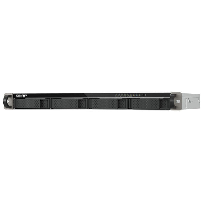 Qnap TS-H665U-RP-8G Sistema NAS Rack 1U 4+2 Bay 8 GB DDR5 RAID Hot-Swap QTS colore Nero