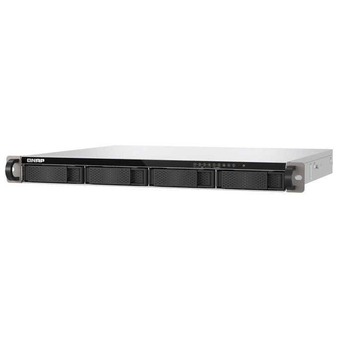 Qnap TS-H665U-RP-8G Sistema NAS Rack 1U 4+2 Bay 8 GB DDR5 RAID Hot-Swap QTS colore Nero