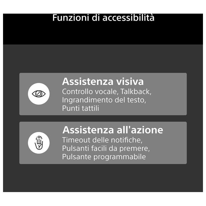 Sony K-50S25M2 BRAVIA 2 II Smart TV 50'' 4K Ultra HD LCD Direct-LED Google TV Dolby Atmos colore Nero