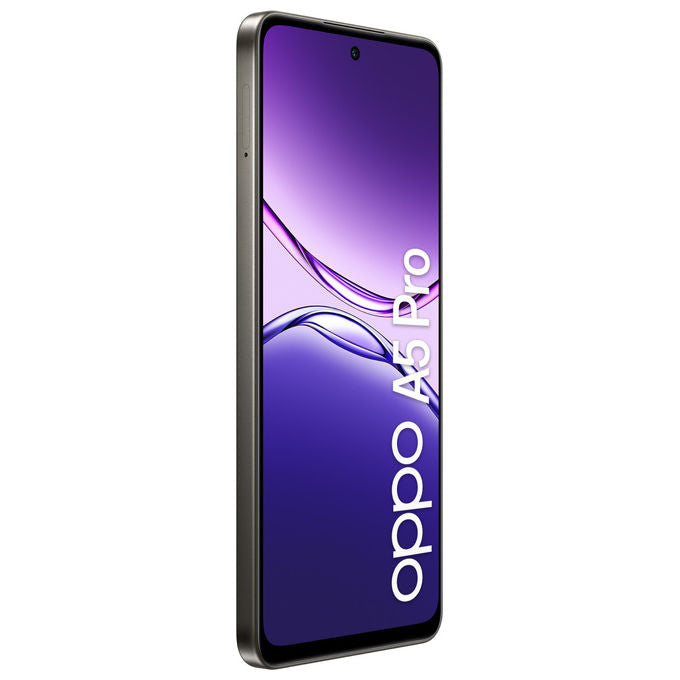 Oppo CPH2711 A5 Pro Smartphone 4G 6.67'' 8GB 256GB 50MP 5800mAh Snapdragon 6s Gen1 Android 15 colore Marrone