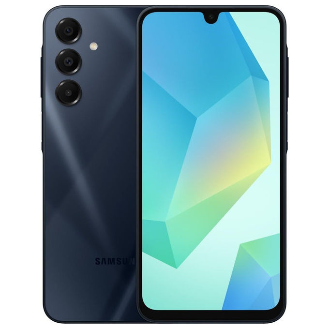 Samsung SM-A166FZKBEEE Galaxy A16 Enterprise Edition Smartphone 4G 6.7'' Super AMOLED 4GB 128GB Tripla Fotocamera 50MP Batteria 5000mAh NFC IP54 colore Blu Scuro