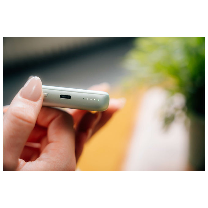 Verbatim 32246 Charge n Go Power Bank 10000 mAh Wireless MagSafe Quick Charge 3.0 USB-C 20W colore Verde