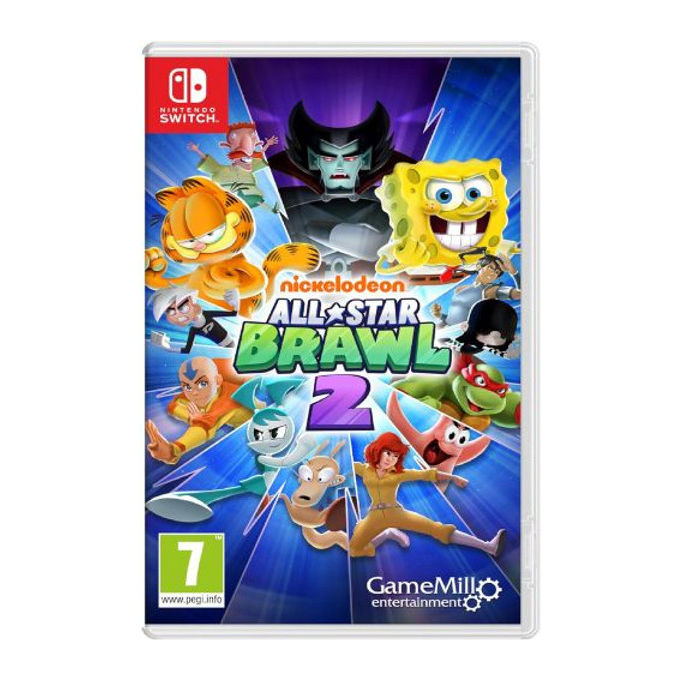 GameMill Entertainment Nickelodeon All-Star Brawl 2 Gioco Nintendo Switch Azione e Lotta Multiplayer Online Offline PEGI 7 Standard