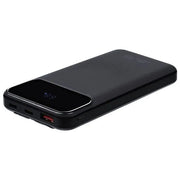RivaCase VA2211 Power Bank 10000 mAh QC PD 3.0 22.5 W 3 cavi integrati USB-C Lightning display colore Bianco