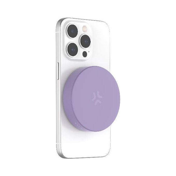 Celly MAGPB3000VL Powerbank Wireless Magnetico MagSafe 3000 mAh 5W USB-C colore Viola