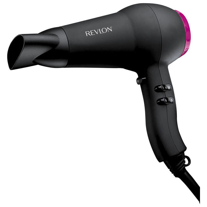Revlon RVDR5823E1 Fast and Light Asciugacapelli 2000 W Ionico Ceramica 2 velocita' 3 temperature con Concentratore colore Nero
