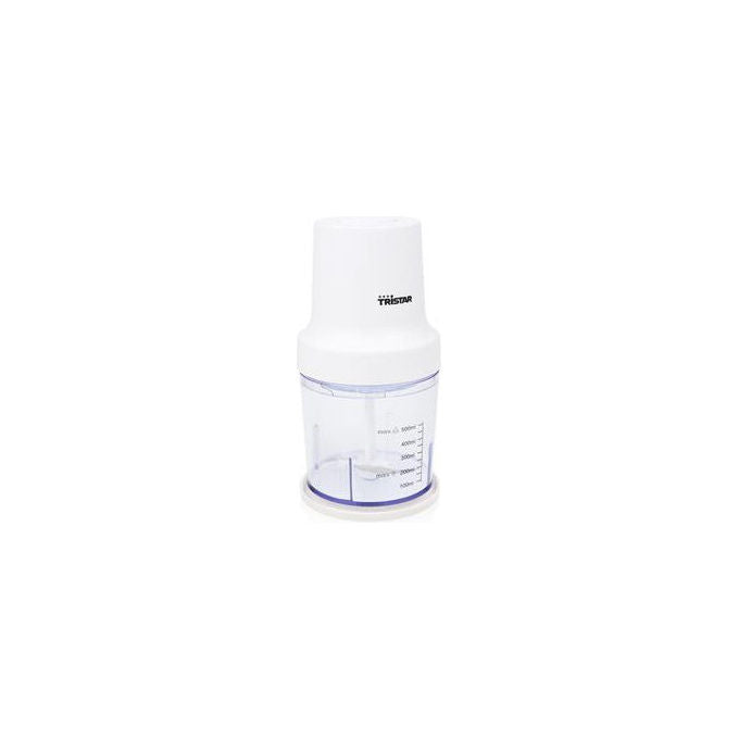 Tristar BL-4023 Tritatutto Elettrico 0.5 L 400 W 2 velocita' funzione Pulse lame acciaio inox colore Bianco