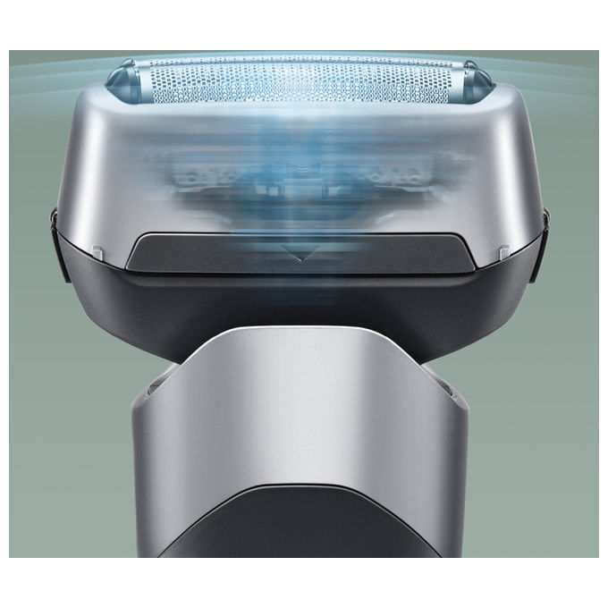 Panasonic ES-RM3FXK503 Serie 500 Rasoio elettrico WetandDry 3 lame autonomia 45 min ricarica USB-C colore Nero