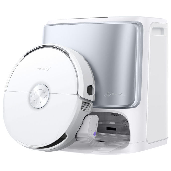 Narwal YJCC026 Flow Robot Aspirapolvere Lavapavimenti LiDAR 22000 Pa 2.5 L autonomia 240 min Wi-Fi App colore Argento