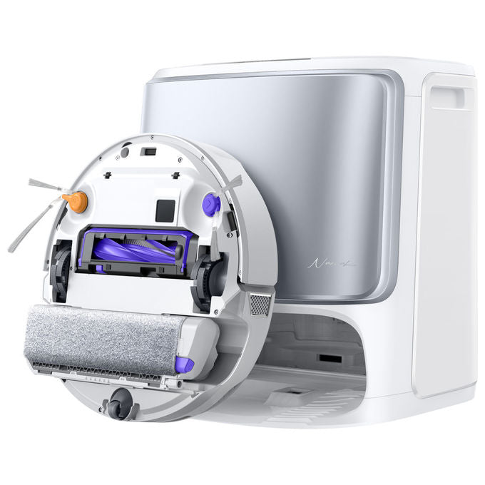 Narwal YJCC026 Flow Robot Aspirapolvere Lavapavimenti LiDAR 22000 Pa 2.5 L autonomia 240 min Wi-Fi App colore Argento
