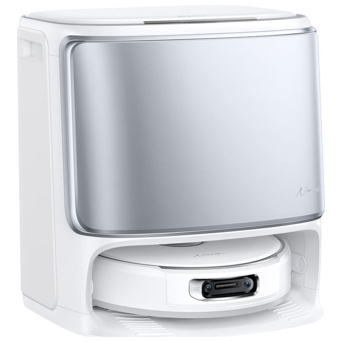 Narwal YJCC026 Flow Robot Aspirapolvere Lavapavimenti LiDAR 22000 Pa 2.5 L autonomia 240 min Wi-Fi App colore Argento