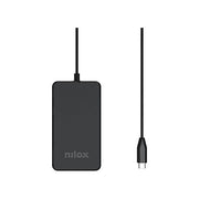 Nilox NXPDCGAN65W Alimentatore GaN USB-C 65W Power Delivery per Laptop Notebook Tablet Smartphone colore Nero