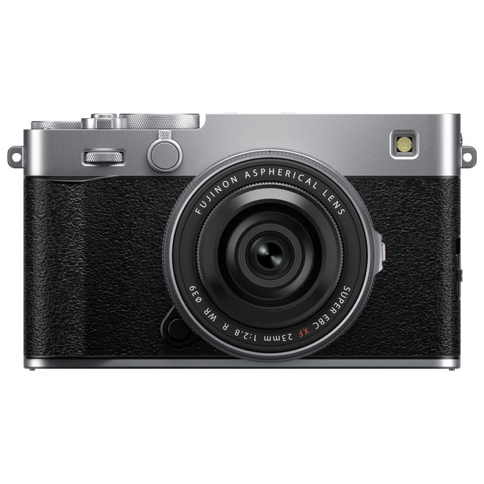 Fujifilm X-E5 KIT XF23MMF2.8 R WR Fotocamera Mirrorless APS-C 40.2 MP Video 6.2K IBIS Wi-Fi Bluetooth colore Argento