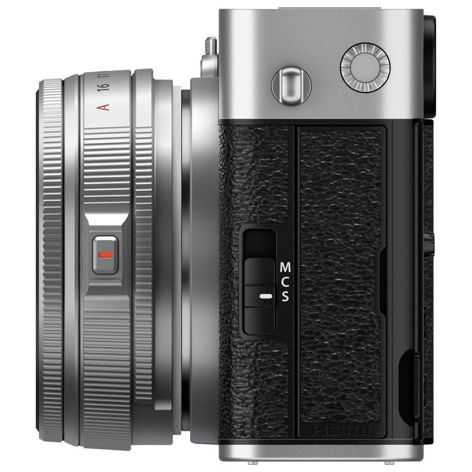 Fujifilm X-E5 KIT XF23MMF2.8 R WR Fotocamera Mirrorless APS-C 40.2 MP Video 6.2K IBIS Wi-Fi Bluetooth colore Argento