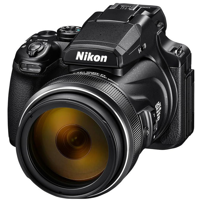 Nikon NCP110 Coolpix P1100 Fotocamera Bridge Zoom Ottico 125x Sensore CMOS 16 MP Video 4K UHD Stabilizzazione Dual Detect VR LCD 3.2'' colore Nero