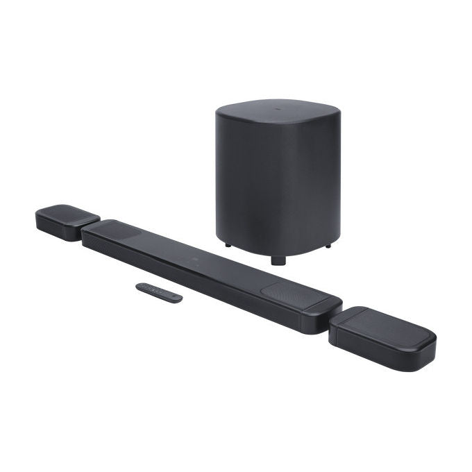 JBL BAR1000MK2 Soundbar 7.1.4 canali 960 W Dolby Atmos DTS:X Subwoofer 300 W Wi-Fi 6 Bluetooth 5.3 colore Nero