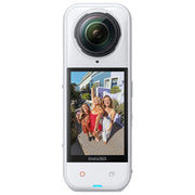 Insta360 IN-CINSAAHA-SW X5 Action Cam 360° 8K 72MP Sensori 1-1.3'' FlowState AI PureVideo Impermeabile 15m colore Bianco