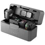 DJI DJMC30 Mic 3 Sistema Microfono Wireless 2TX 1RX Custodia di Ricarica 32bit Float Timecode 28h colore Nero