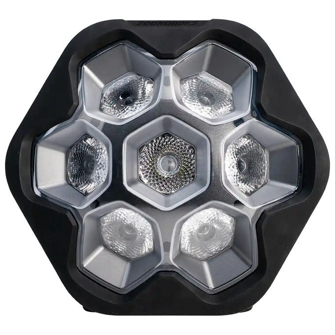 Soundboks LIGHTBOKS Faro da Discoteca LED RGBW 7x12W Bluetooth IP65 Batteria 13h colore Nero