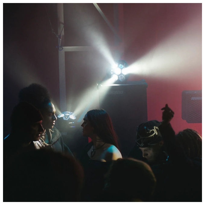Soundboks LIGHTBOKS Faro da Discoteca LED RGBW 7x12W Bluetooth IP65 Batteria 13h colore Nero