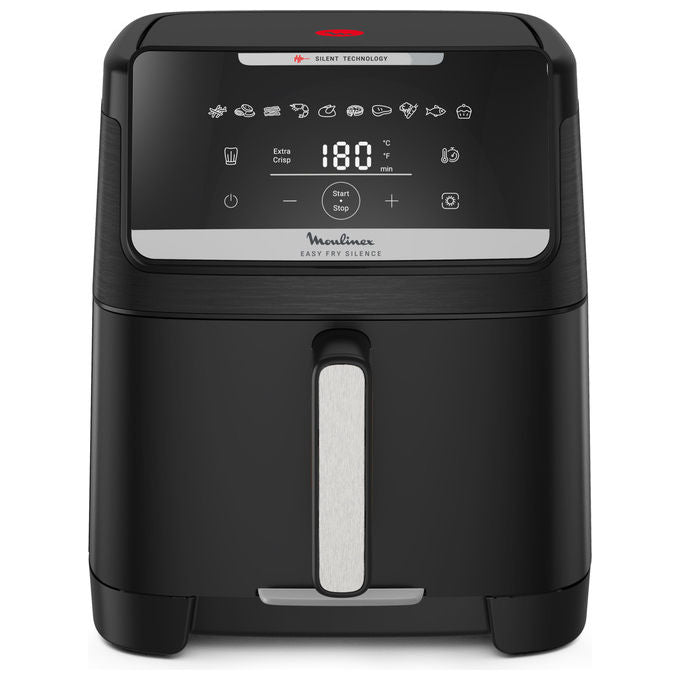 Moulinex EZ8428F0 Easy Fry Silence Friggitrice ad aria 7 L 1800 W 10 Programmi Display Touch colore Nero