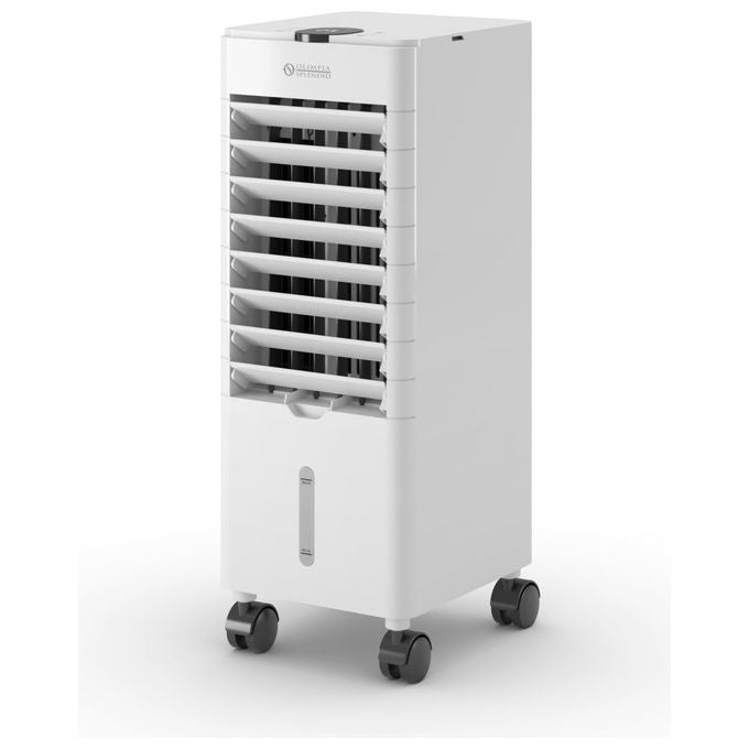 Olimpia Splendid PELER 4T Raffrescatore Evaporativo Portatile 4 L 140 m³-h 60 W 3 velocita' Touch Telecomando colore Bianco