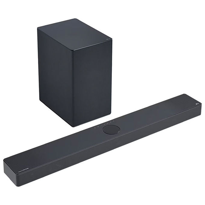 LG SC9S Soundbar 3.1.3 canali 400W Triplo Speaker Up-Firing Dolby Atmos DTS:X Wi-Fi Bluetooth 5 AirPlay 2 colore Nero