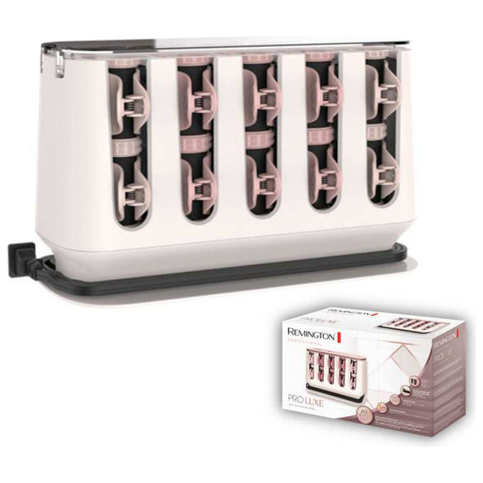 Remington H9100 PROluxe Bigodini Termici 20 Pezzi Tecnologia OPTIheat 780W Riscaldamento 90s colore Multicolore