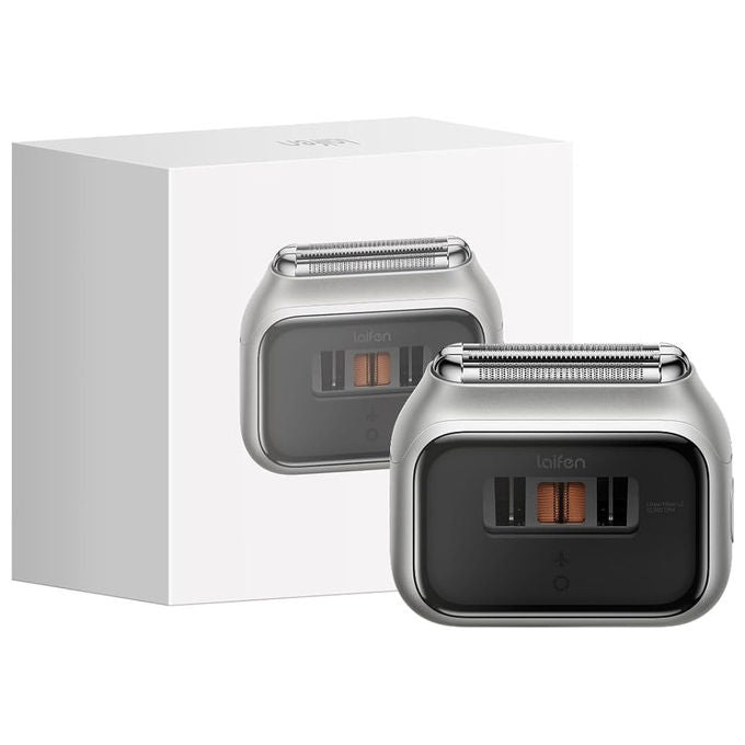 Laifen P3 Pro Rasoio elettrico secco umido 3 testine autonomia 100 min colore Argento